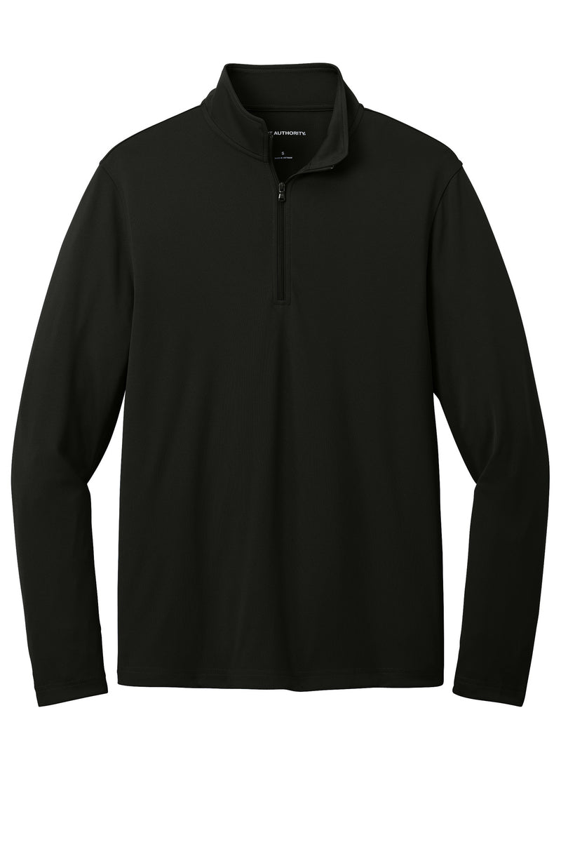 Port Authority Dry Zone UV Micro-Mesh 1/4-Zip - Deep Black