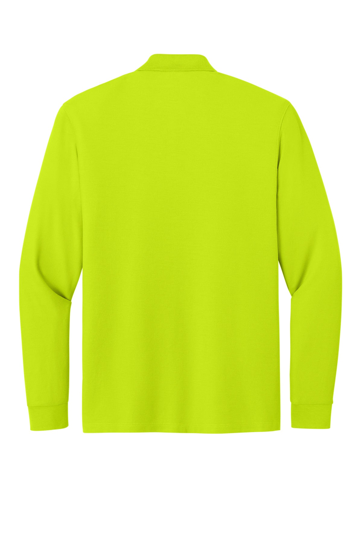 Port Authority Wearever Signature Pique Long Sleeve Polo - Neon Yellow
