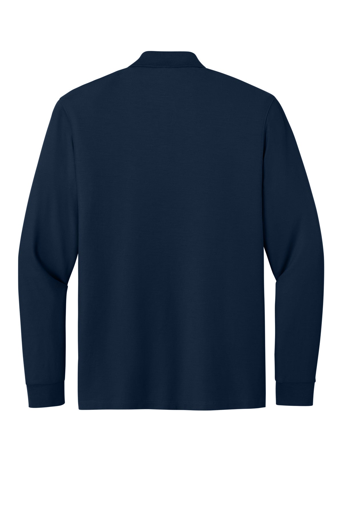 Port Authority Wearever Signature Pique Long Sleeve Polo - River Blue Navy