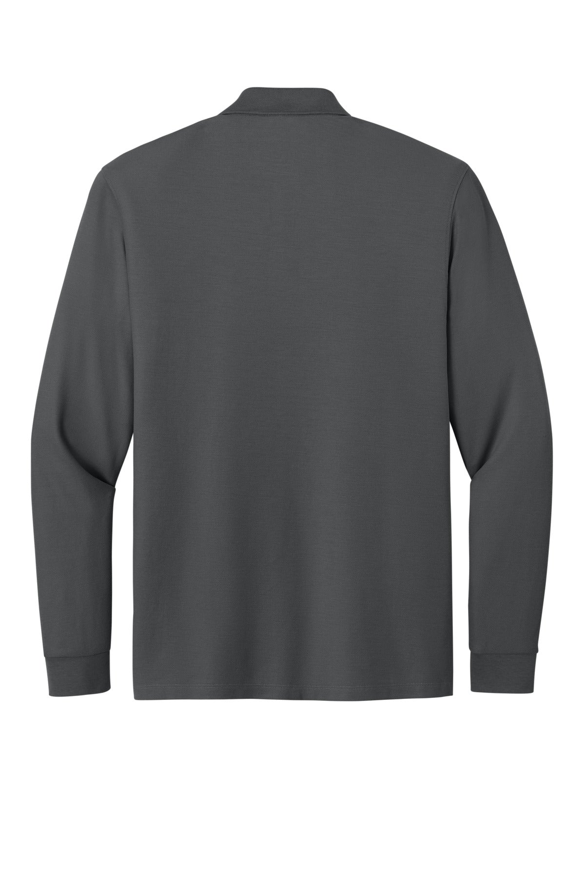 Port Authority Wearever Signature Pique Long Sleeve Polo - Storm Grey