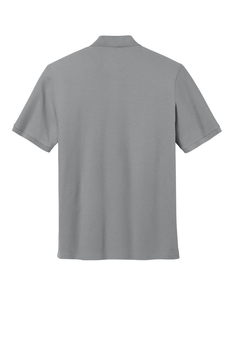 Port Authority Wearever Signature Pique Pocket Polo - Gusty Grey