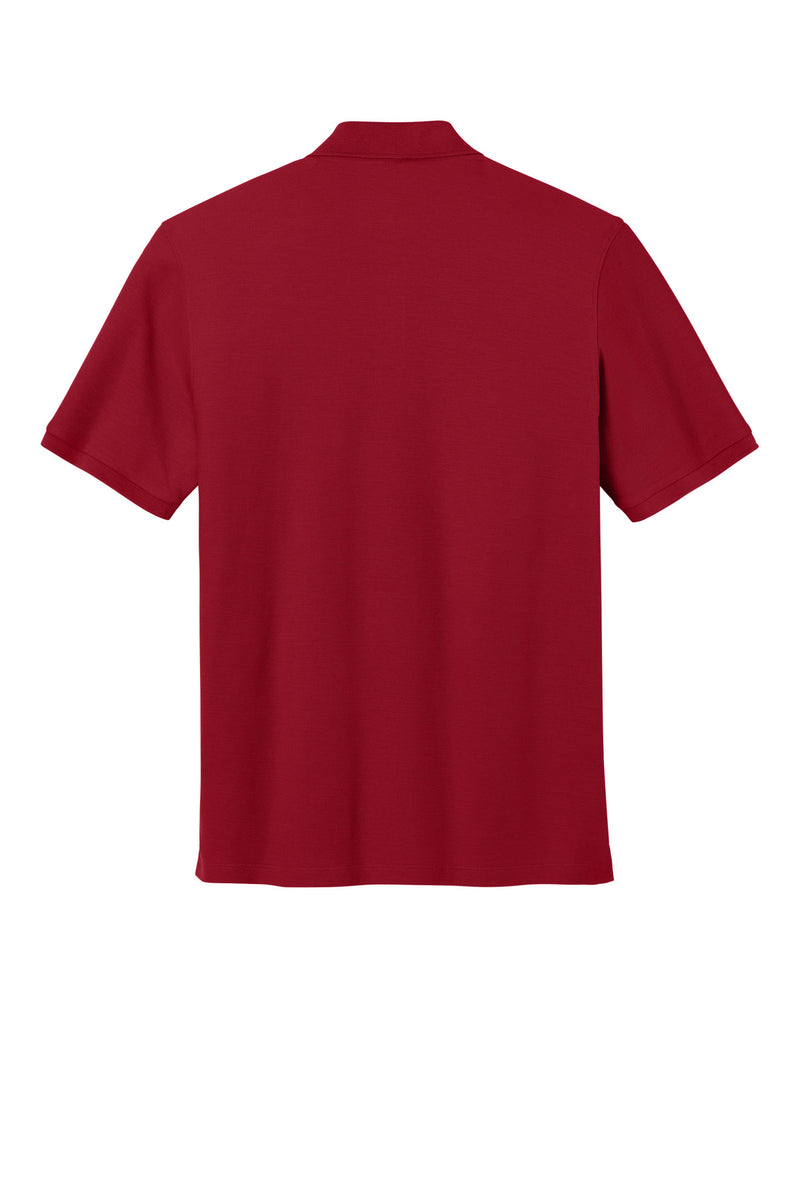 Port Authority Wearever Signature Pique Pocket Polo - Rich Red