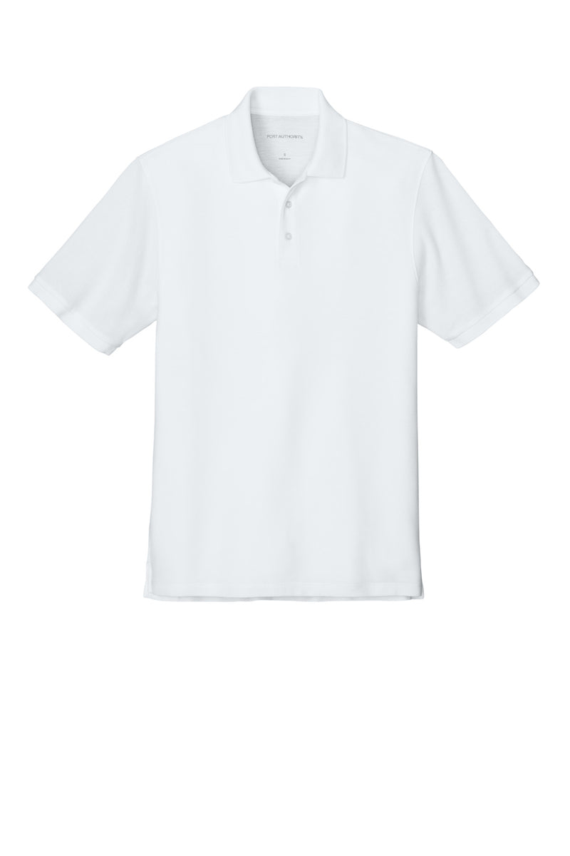 Port Authority Wearever Signature Pique Polo - White