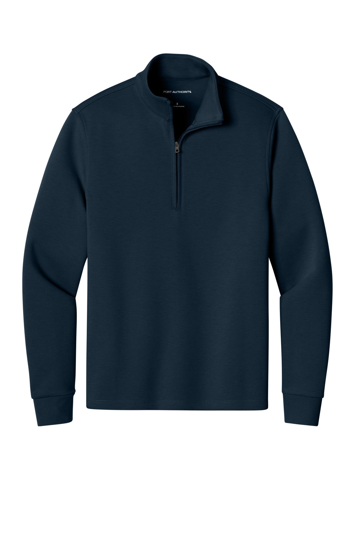 Port Authority Wearever Signature Double Pique 1/4-Zip - River Blue Navy