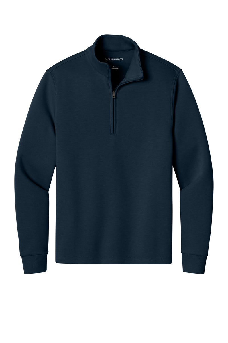 Port Authority Wearever Signature Double Pique 1/4-Zip - River Blue Navy
