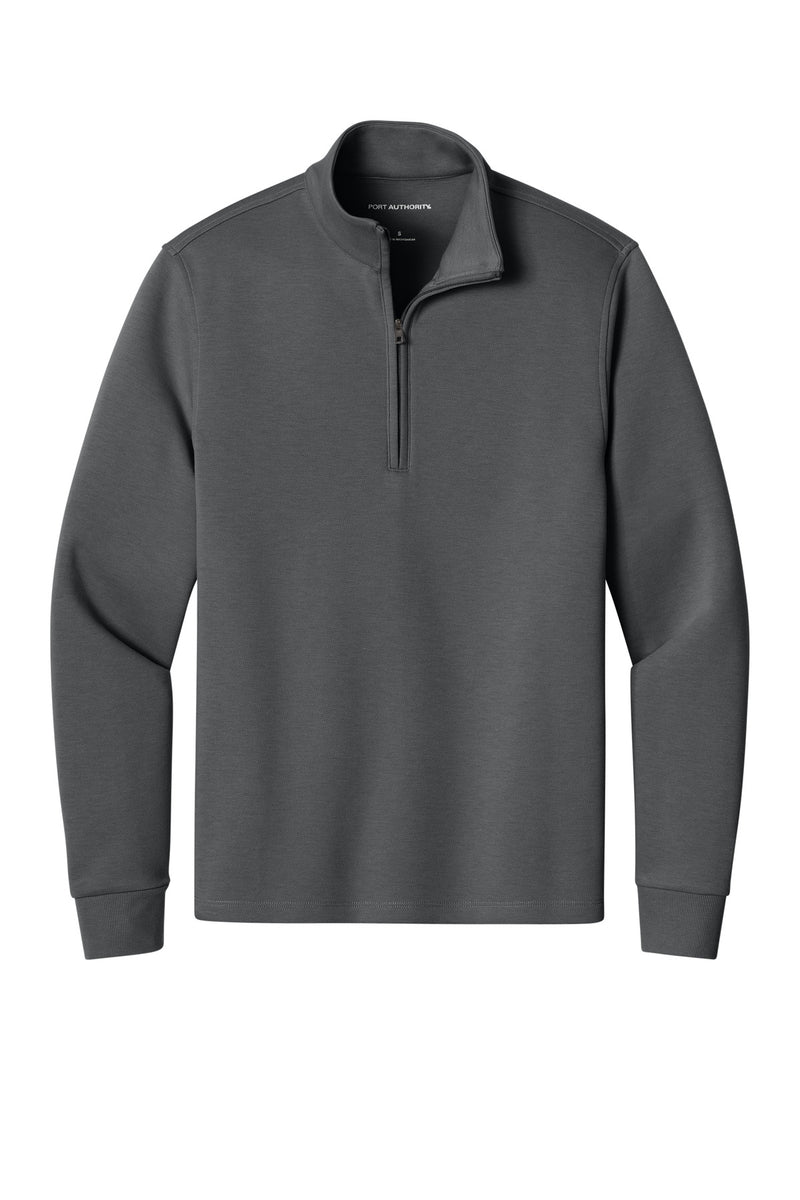 Port Authority Wearever Signature Double Pique 1/4-Zip - Storm Grey