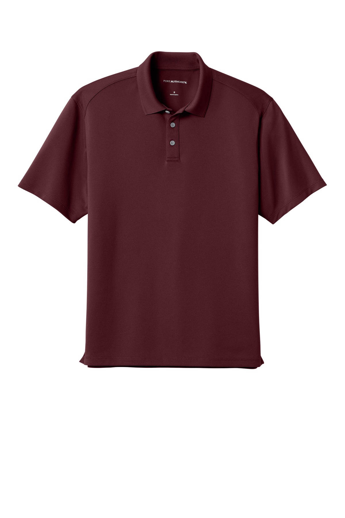 Port Authority Wearever Performance Pique Polo - Burgundy