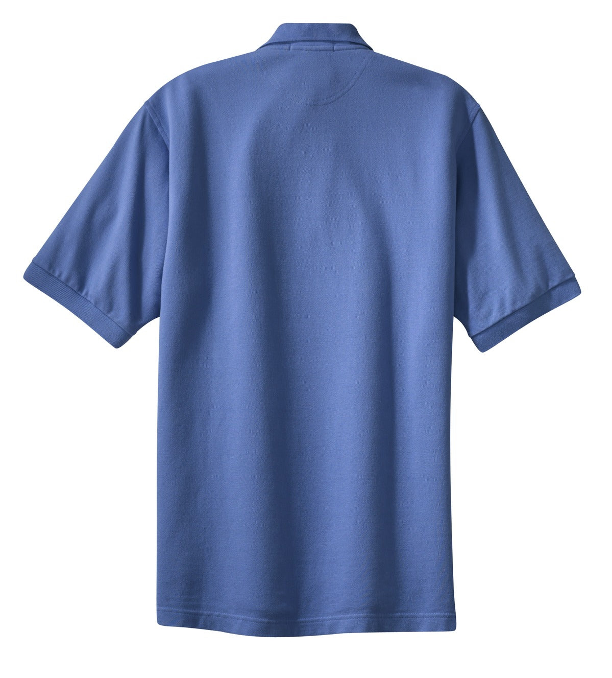 Port Authority Heavyweight Cotton Pique Polo - Faded Blue