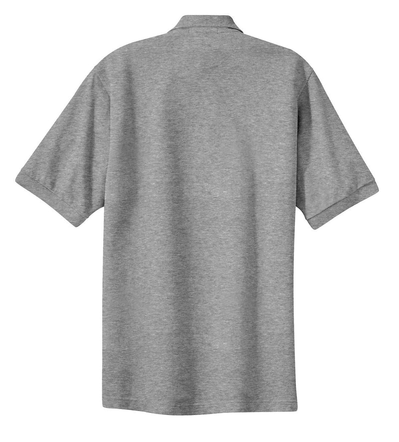 Port Authority Heavyweight Cotton Pique Polo - Oxford