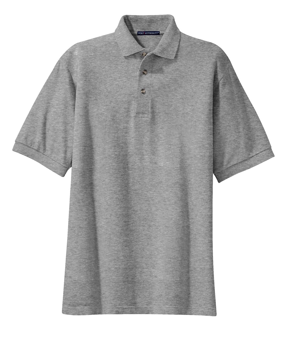 Port Authority Heavyweight Cotton Pique Polo - Oxford