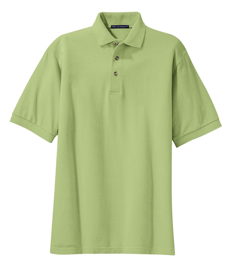 Port Authority Heavyweight Cotton Pique Polo - Pistachio