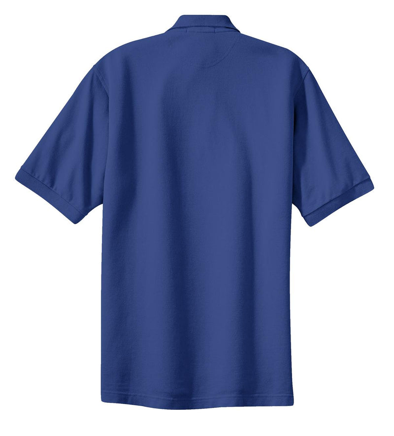 Port Authority Heavyweight Cotton Pique Polo - Royal