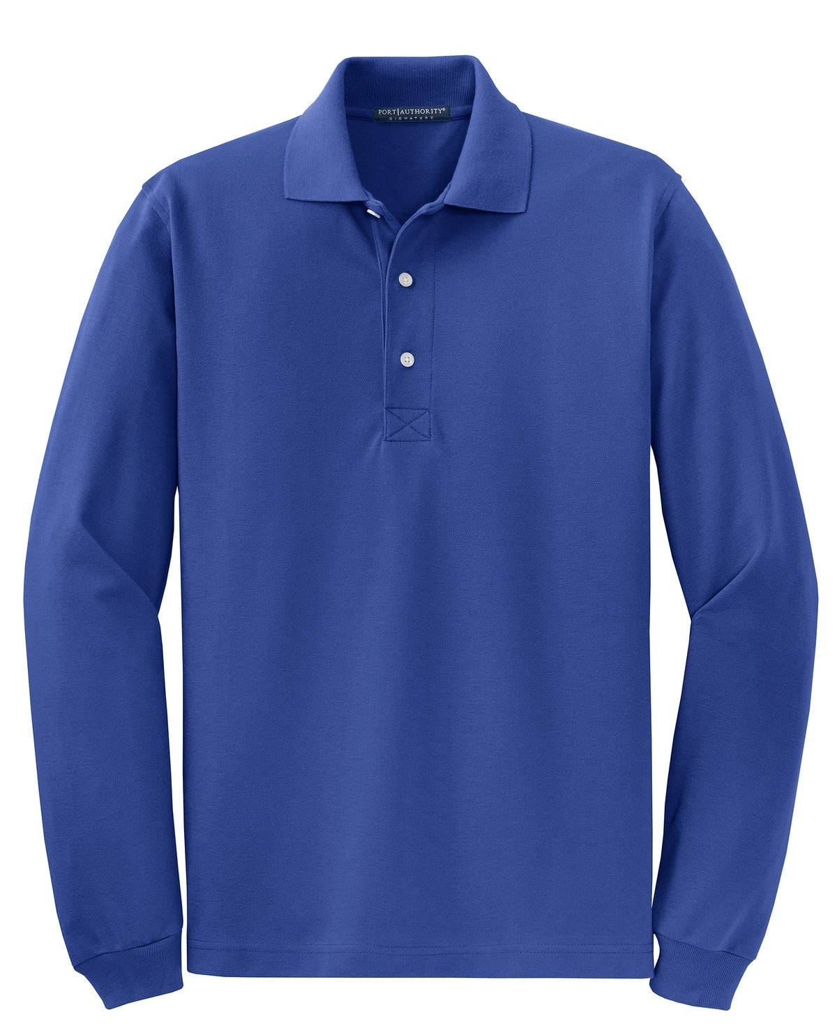 Port Authority Rapid Dry Long Sleeve Polo - Royal