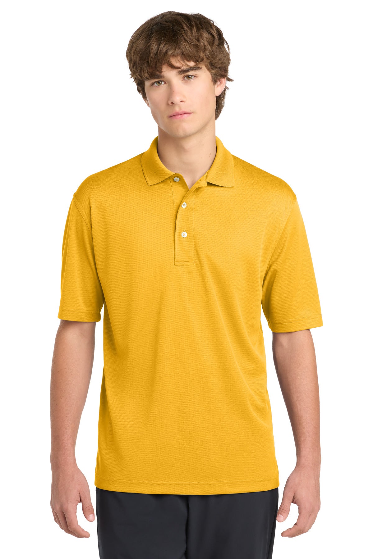 Sport-Tek Dri-Mesh Polo - Gold