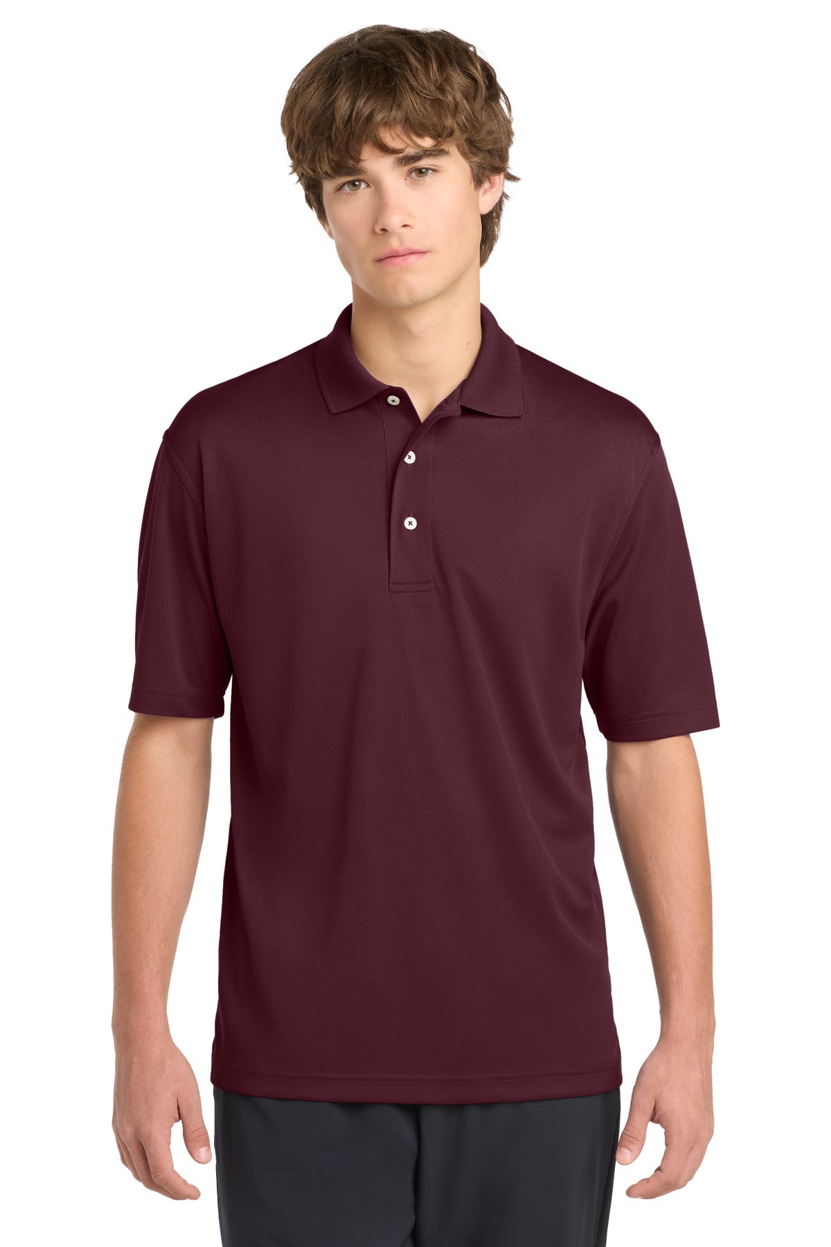 Sport-Tek Dri-Mesh Polo - Maroon