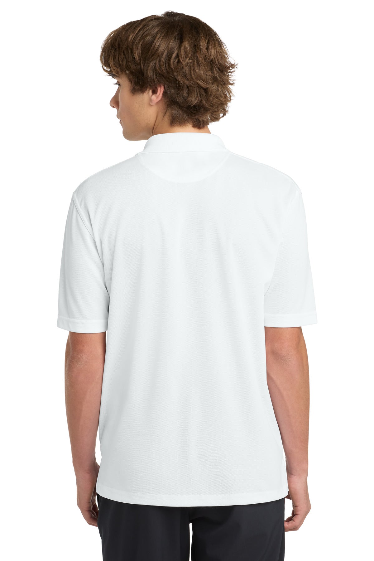 Sport-Tek Dri-Mesh Polo - White