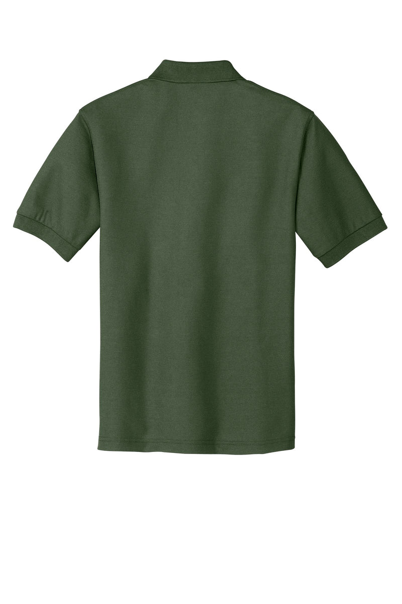 Port Authority Extended Size Silk Touch Polo - Clover Green
