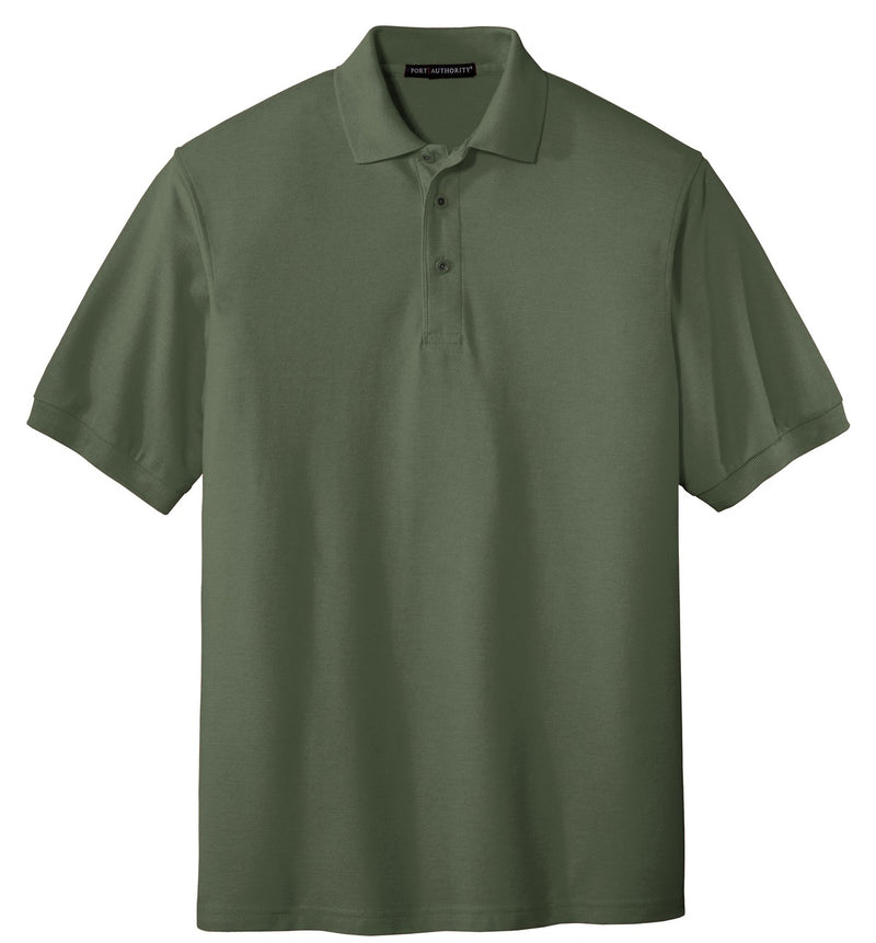 Port Authority Extended Size Silk Touch Polo - Clover Green
