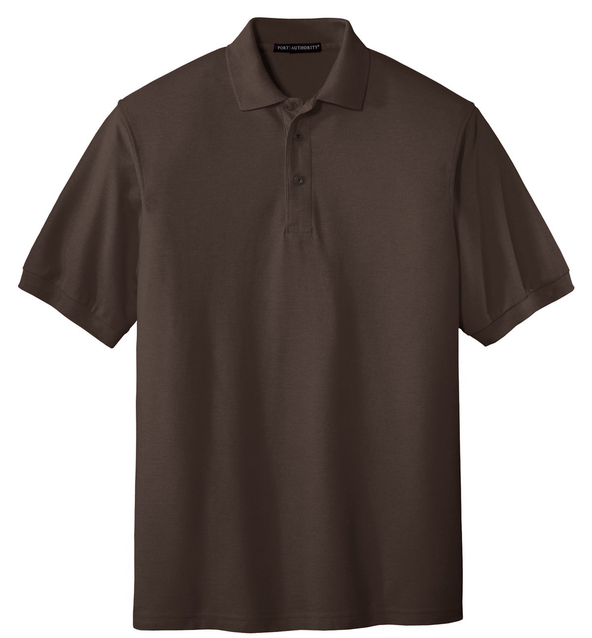 Port Authority Extended Size Silk Touch Polo - Coffee Bean