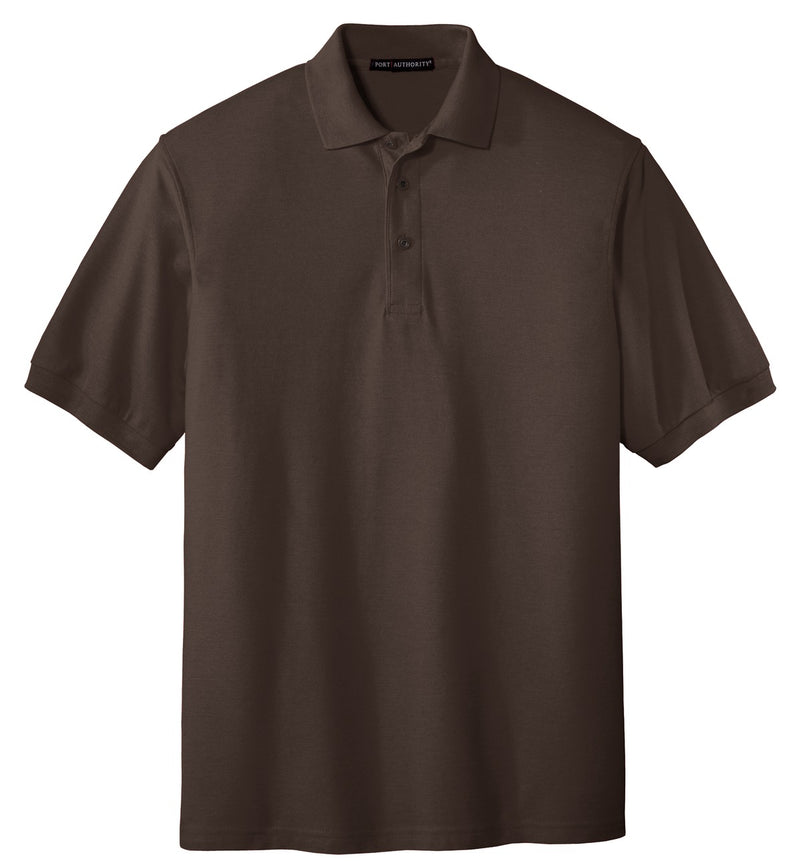 Port Authority Extended Size Silk Touch Polo - Coffee Bean