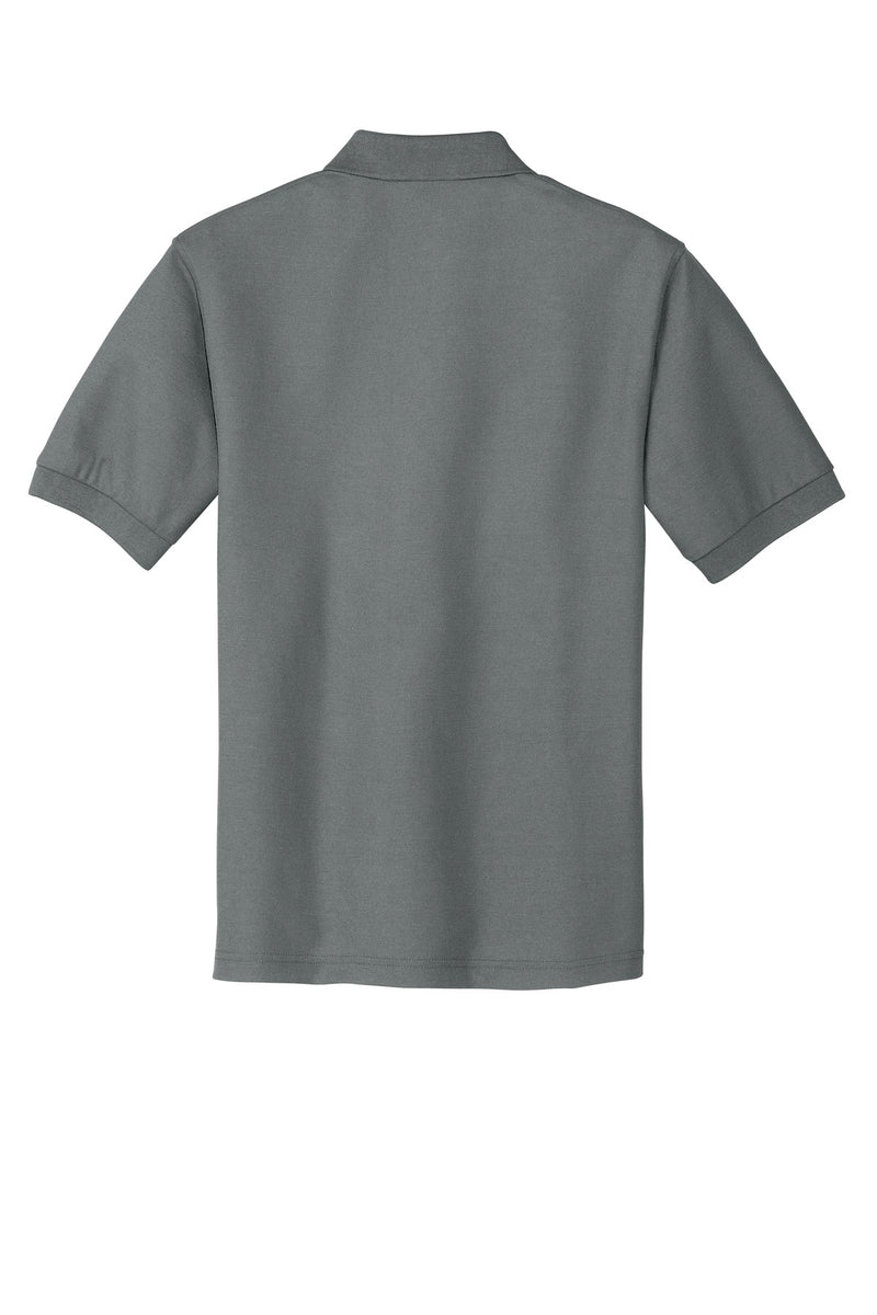 Port Authority Extended Size Silk Touch Polo - Cool Grey