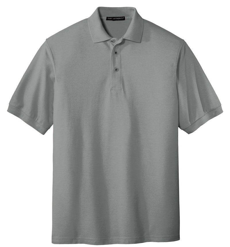 Port Authority Extended Size Silk Touch Polo - Cool Grey