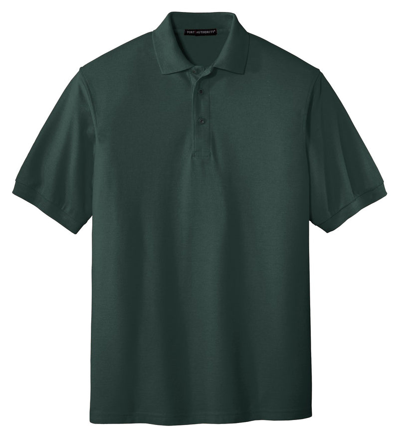 Port Authority Extended Size Silk Touch Polo - Dark Green