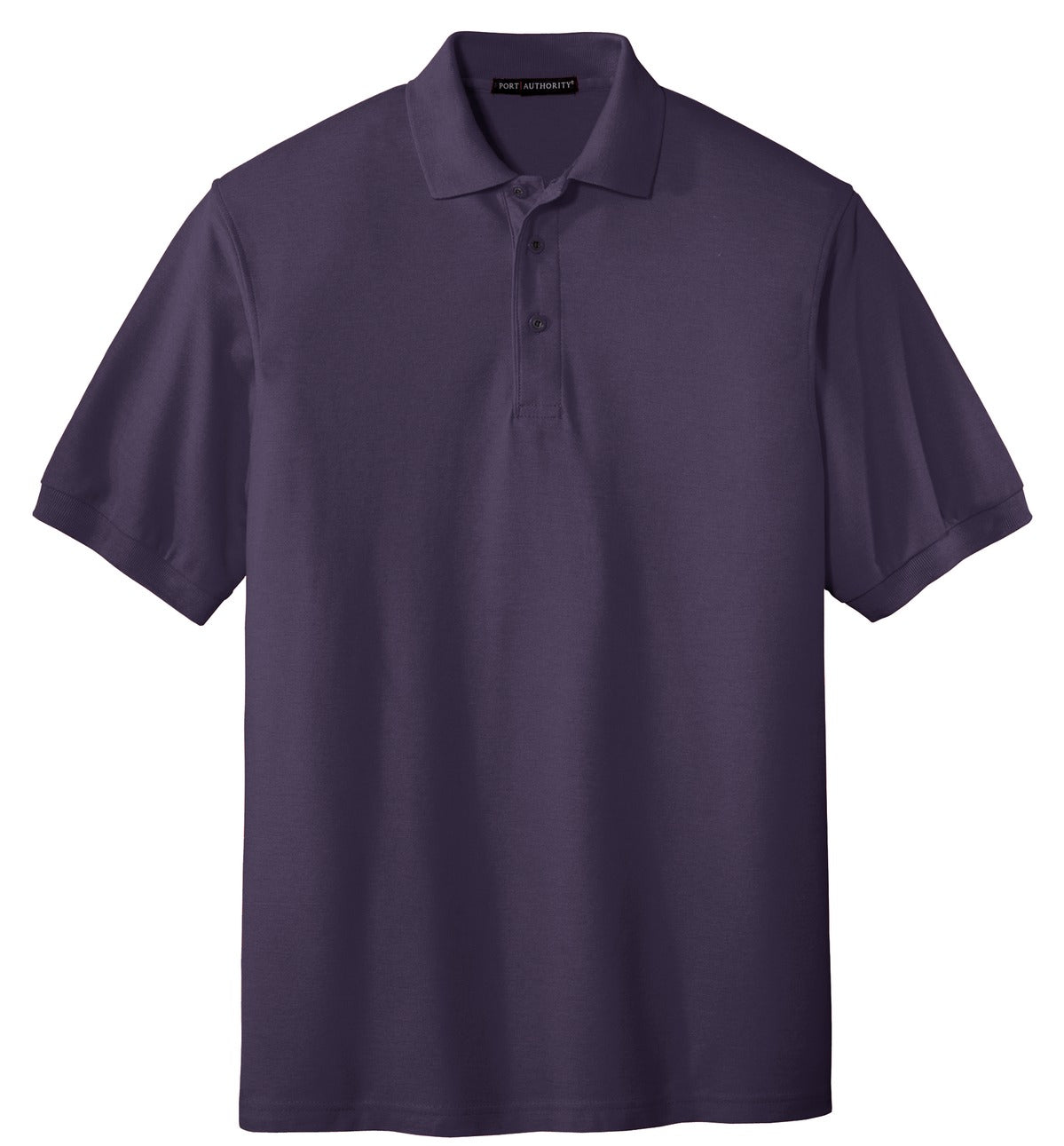 Port Authority Extended Size Silk Touch Polo - Eggplant