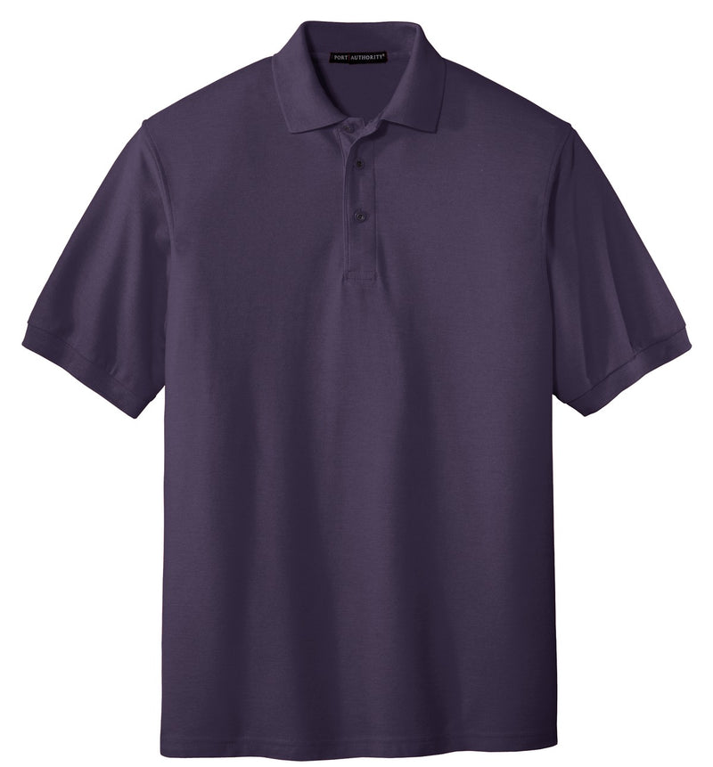 Port Authority Extended Size Silk Touch Polo - Eggplant