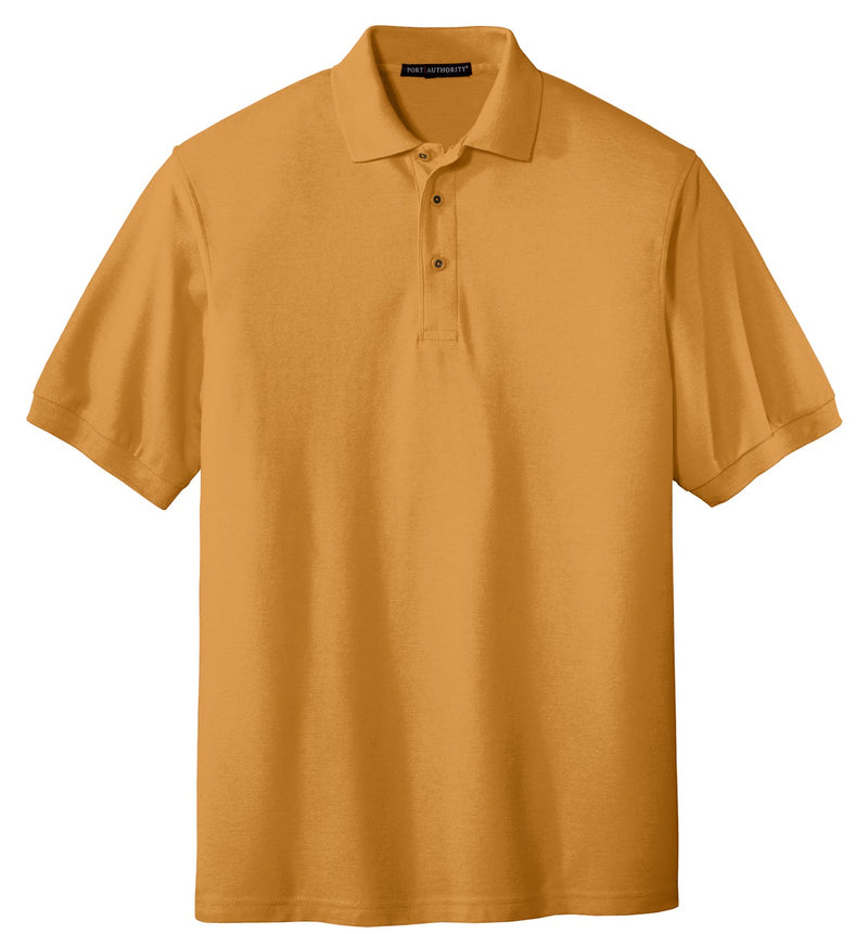 Port Authority Extended Size Silk Touch Polo - Gold
