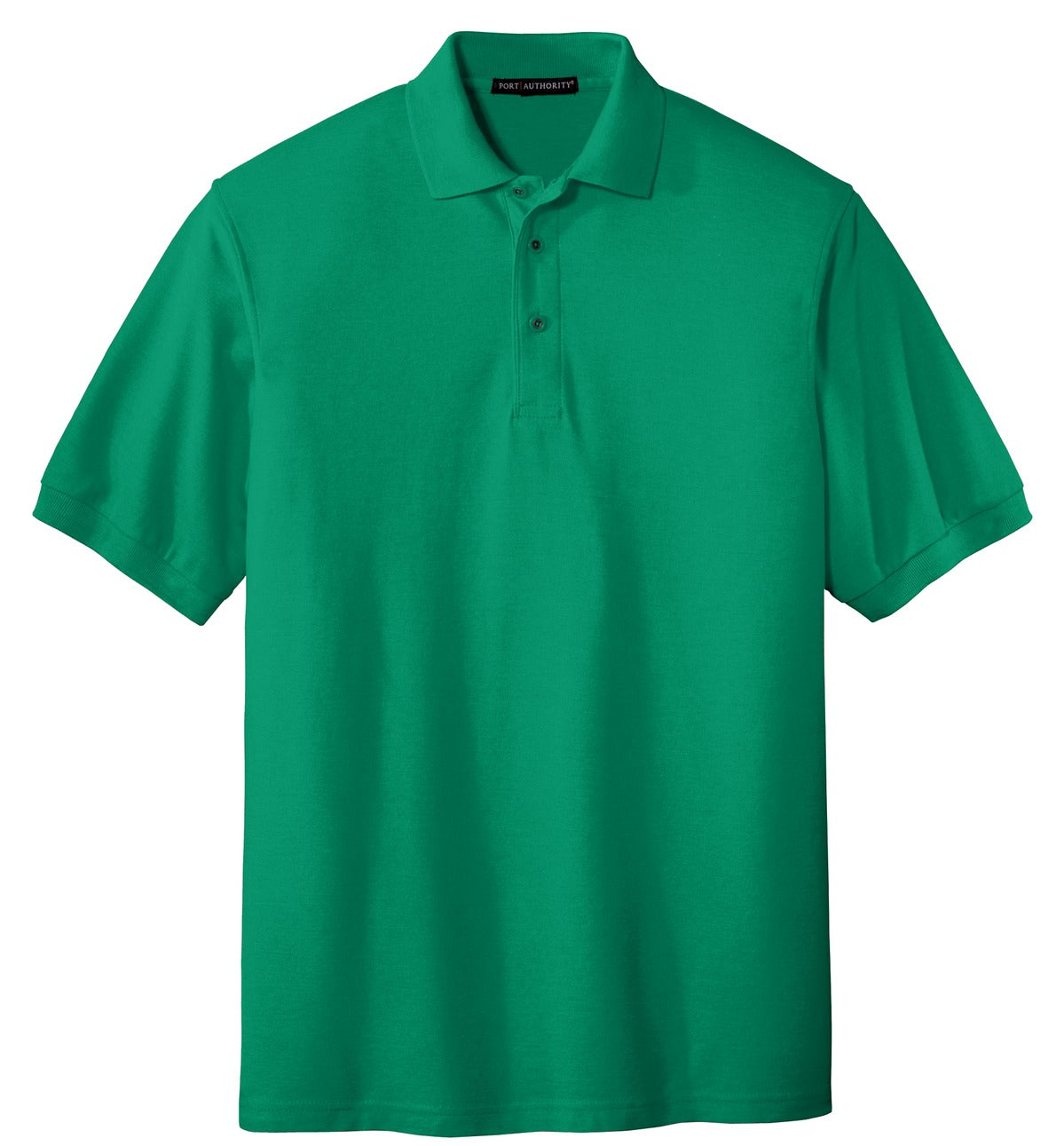 Port Authority Extended Size Silk Touch Polo - Kelly Green