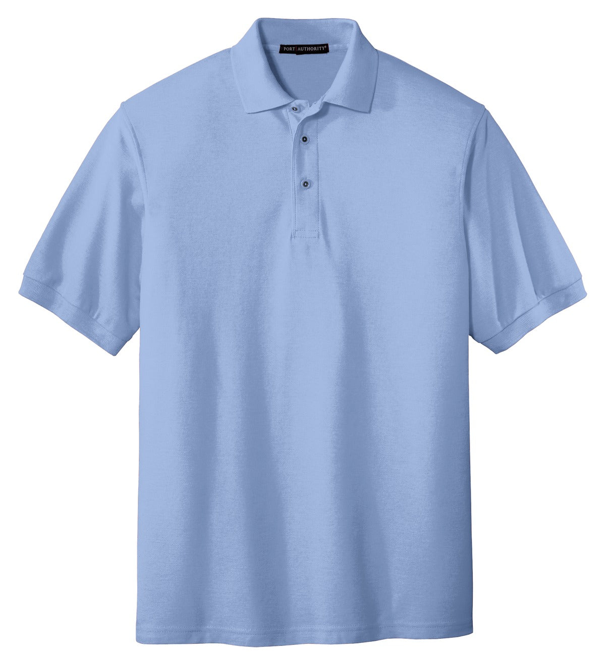 Port Authority Extended Size Silk Touch Polo - Light Blue