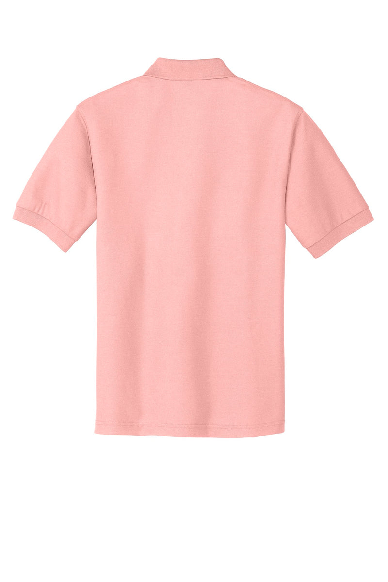 Port Authority Extended Size Silk Touch Polo - Light Pink