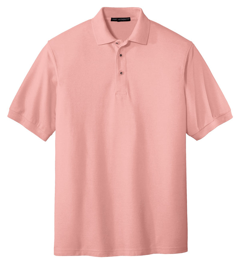 Port Authority Extended Size Silk Touch Polo - Light Pink