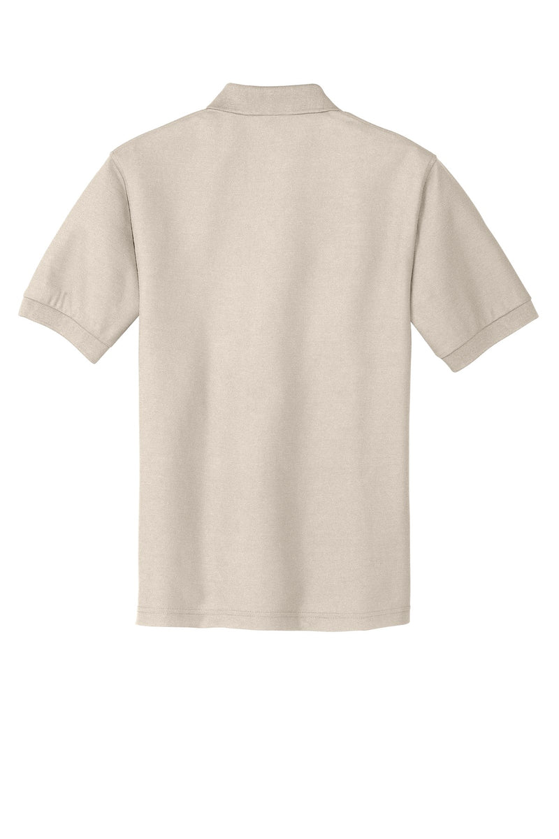Port Authority Extended Size Silk Touch Polo - Light Stone