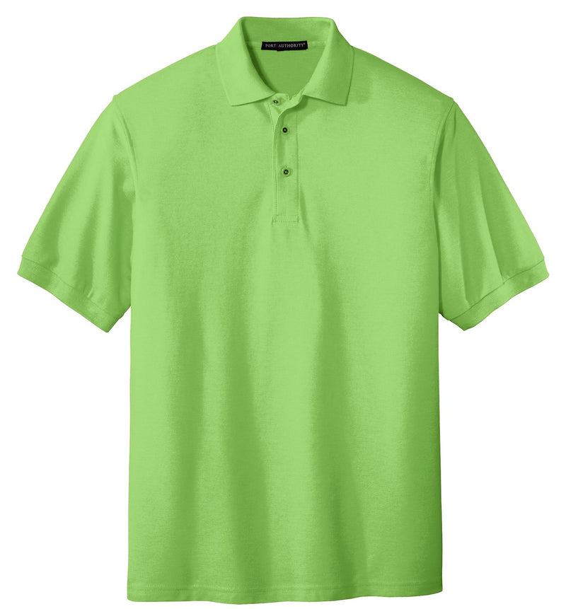 Port Authority Extended Size Silk Touch Polo - Lime