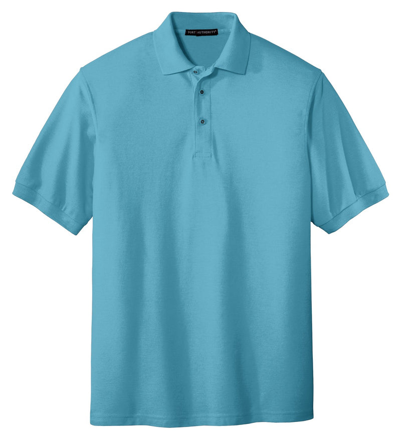 Port Authority Extended Size Silk Touch Polo - Maui Blue