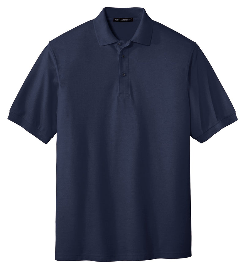 Port Authority Extended Size Silk Touch Polo - Navy