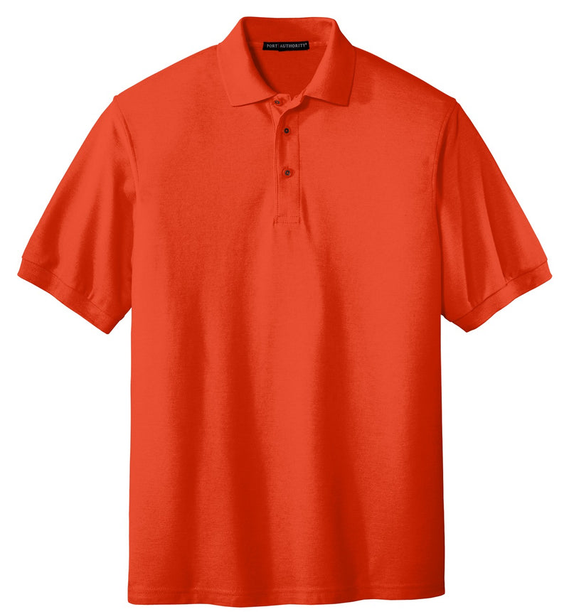 Port Authority Extended Size Silk Touch Polo - Orange