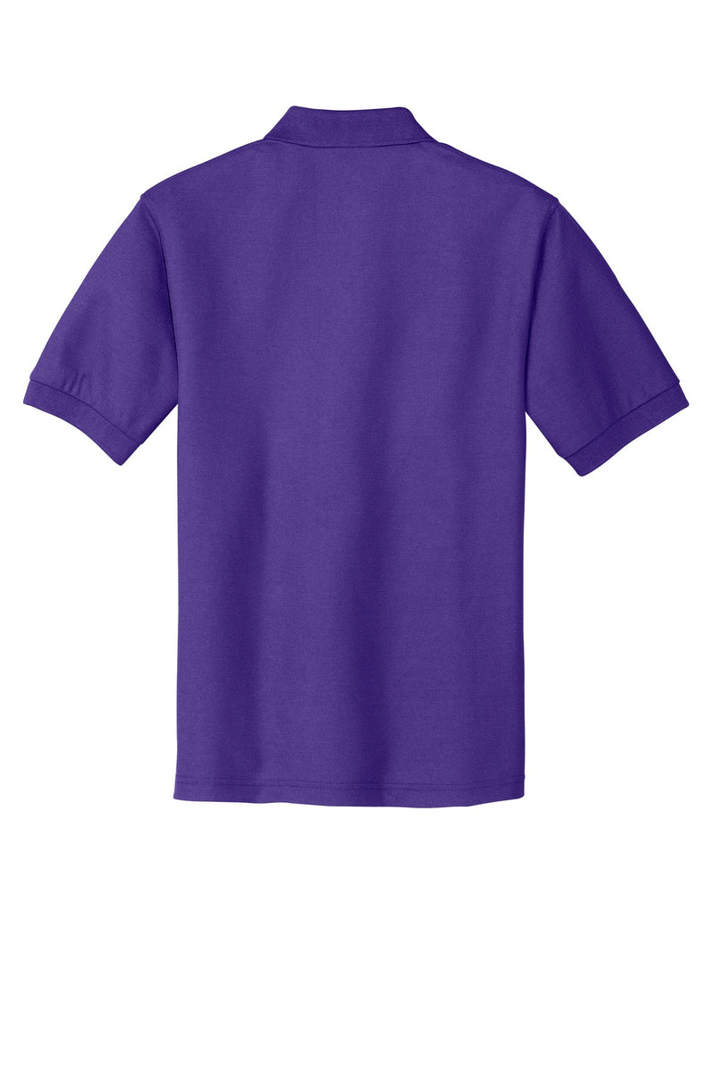 Port Authority Extended Size Silk Touch Polo - Purple