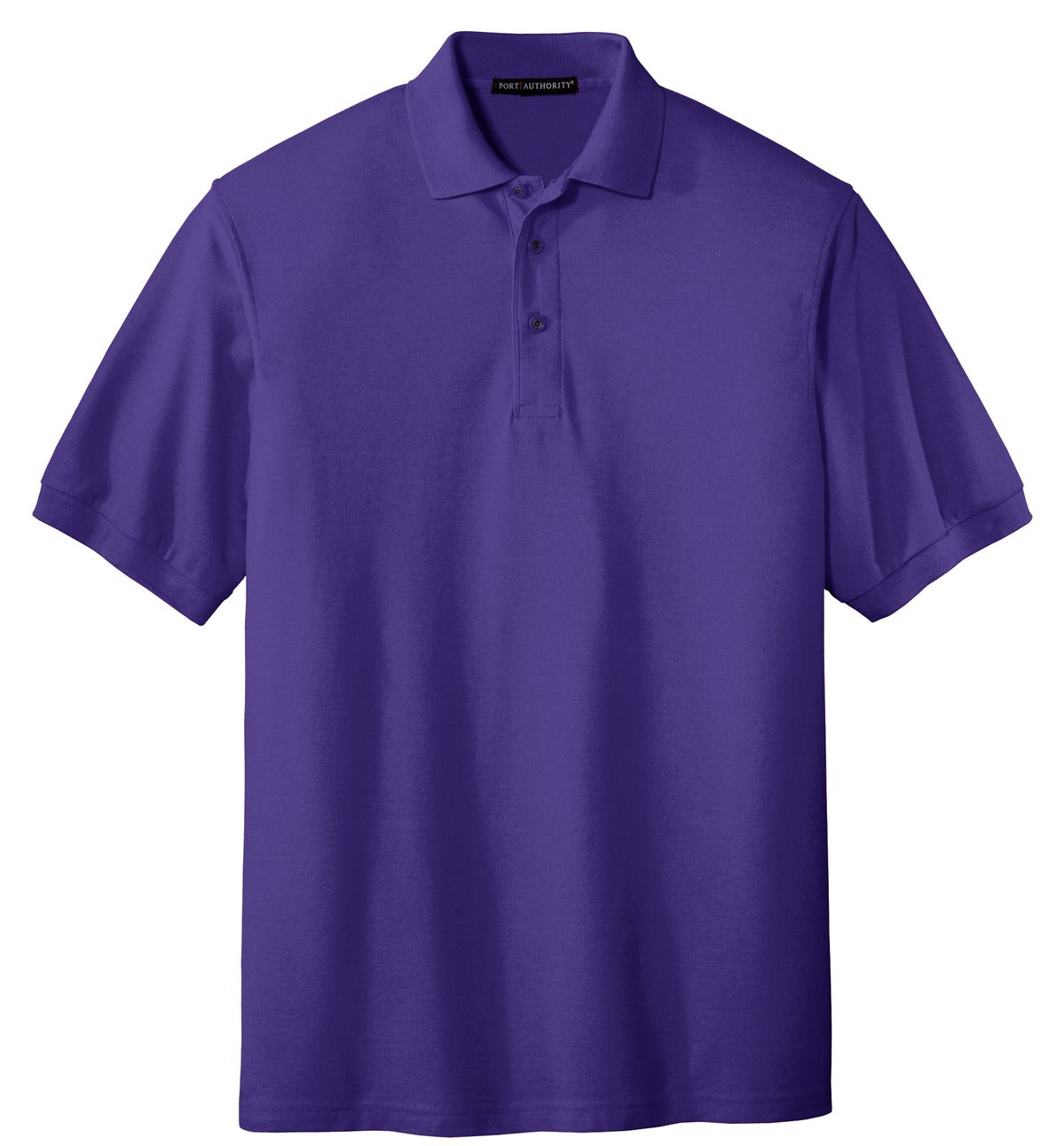 Port Authority Extended Size Silk Touch Polo - Purple