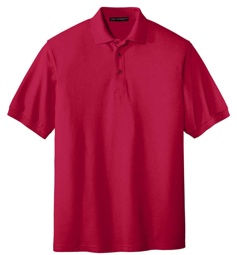 Port Authority Extended Size Silk Touch Polo - Red