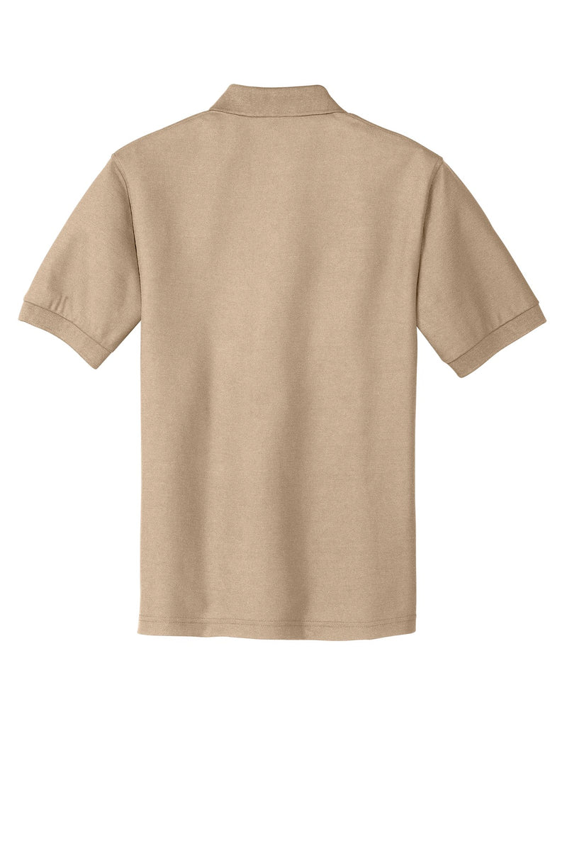 Port Authority Extended Size Silk Touch Polo - Stone