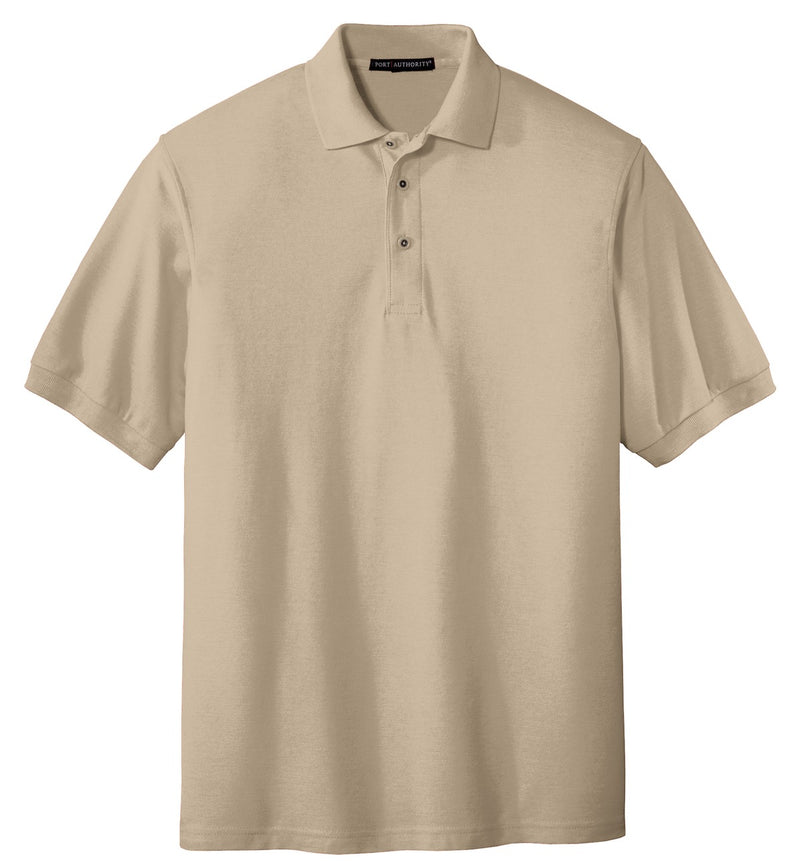 Port Authority Extended Size Silk Touch Polo - Stone
