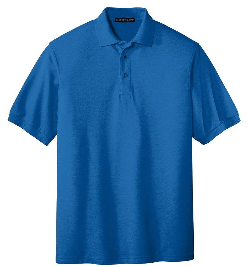 Port Authority Extended Size Silk Touch Polo - Strong Blue