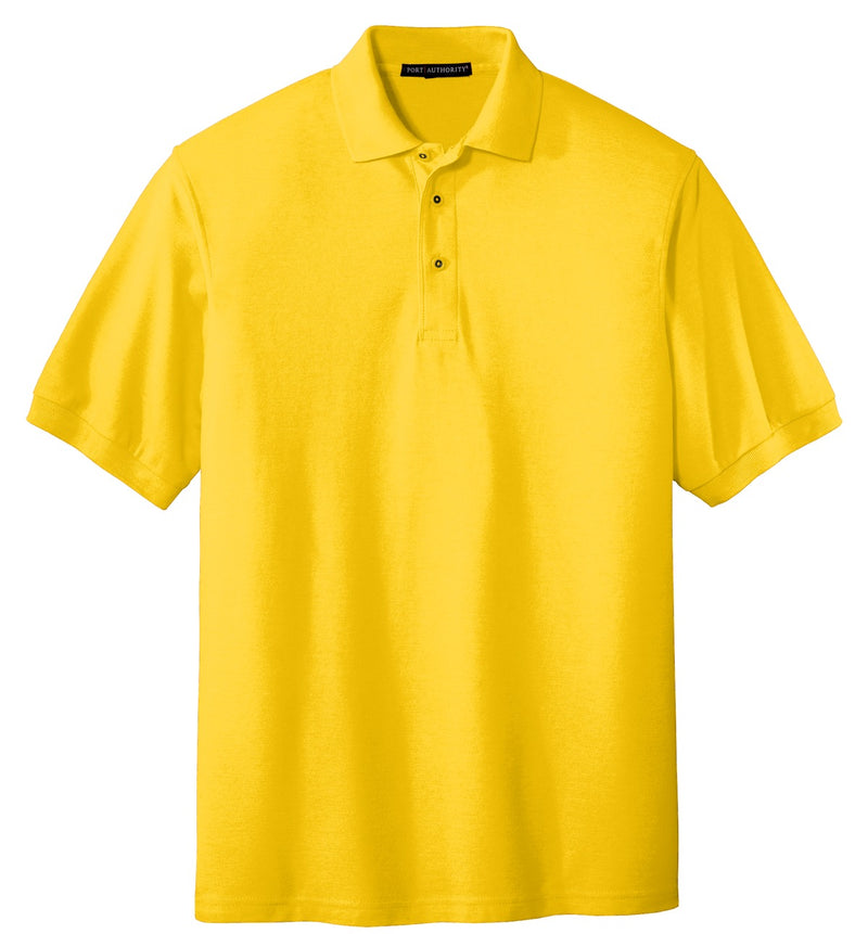 Port Authority Extended Size Silk Touch Polo - Sunflower Yellow