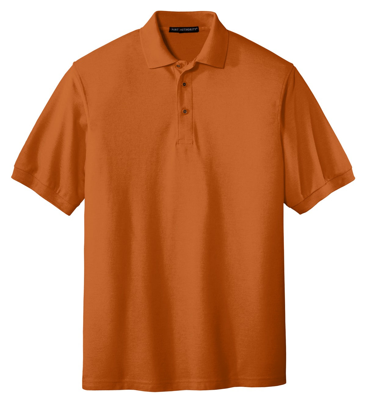 Port Authority Extended Size Silk Touch Polo - Texas Orange