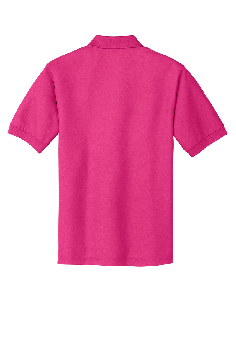 Port Authority Extended Size Silk Touch Polo - Tropical Pink