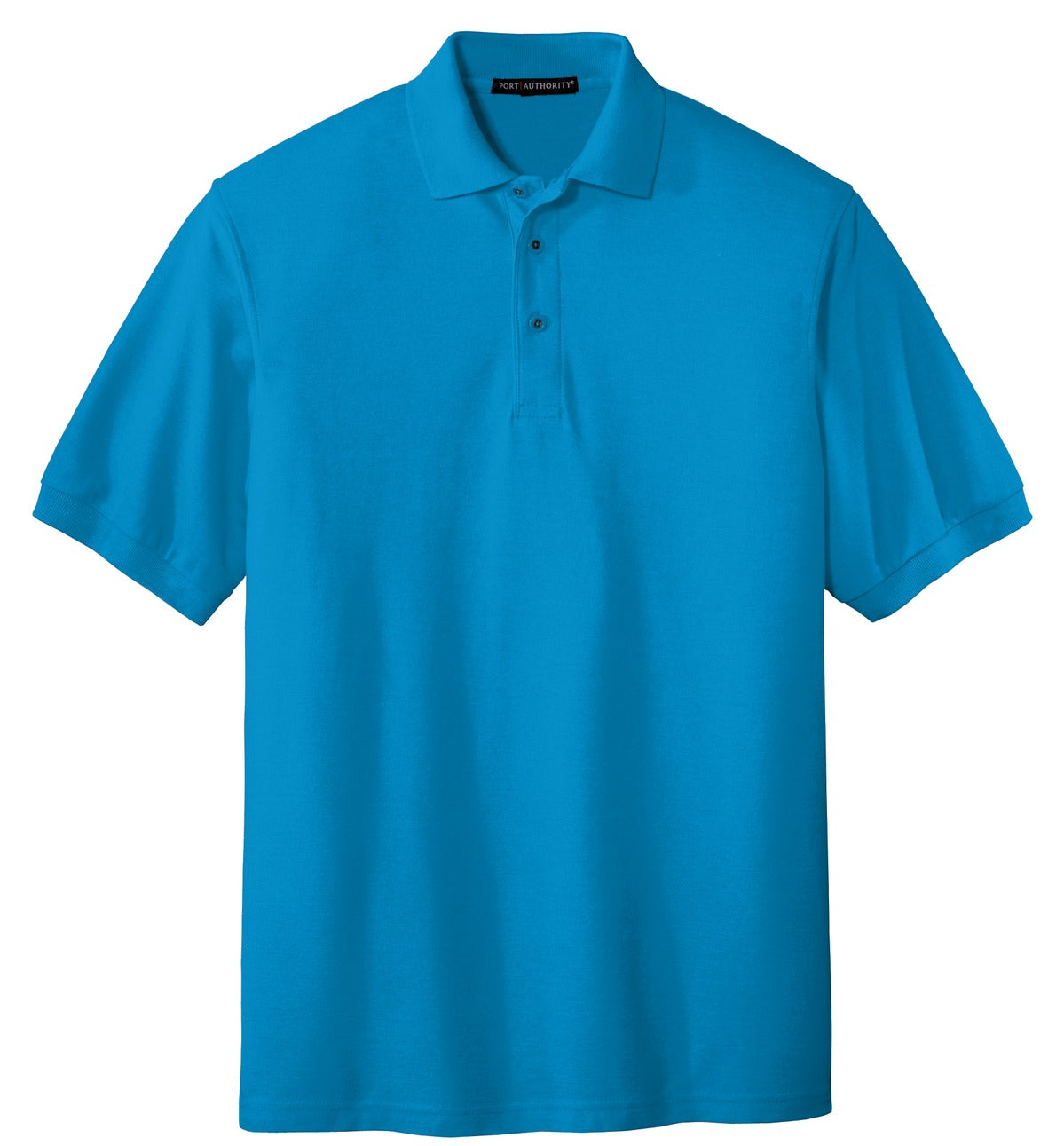 Port Authority Extended Size Silk Touch Polo - Turquoise