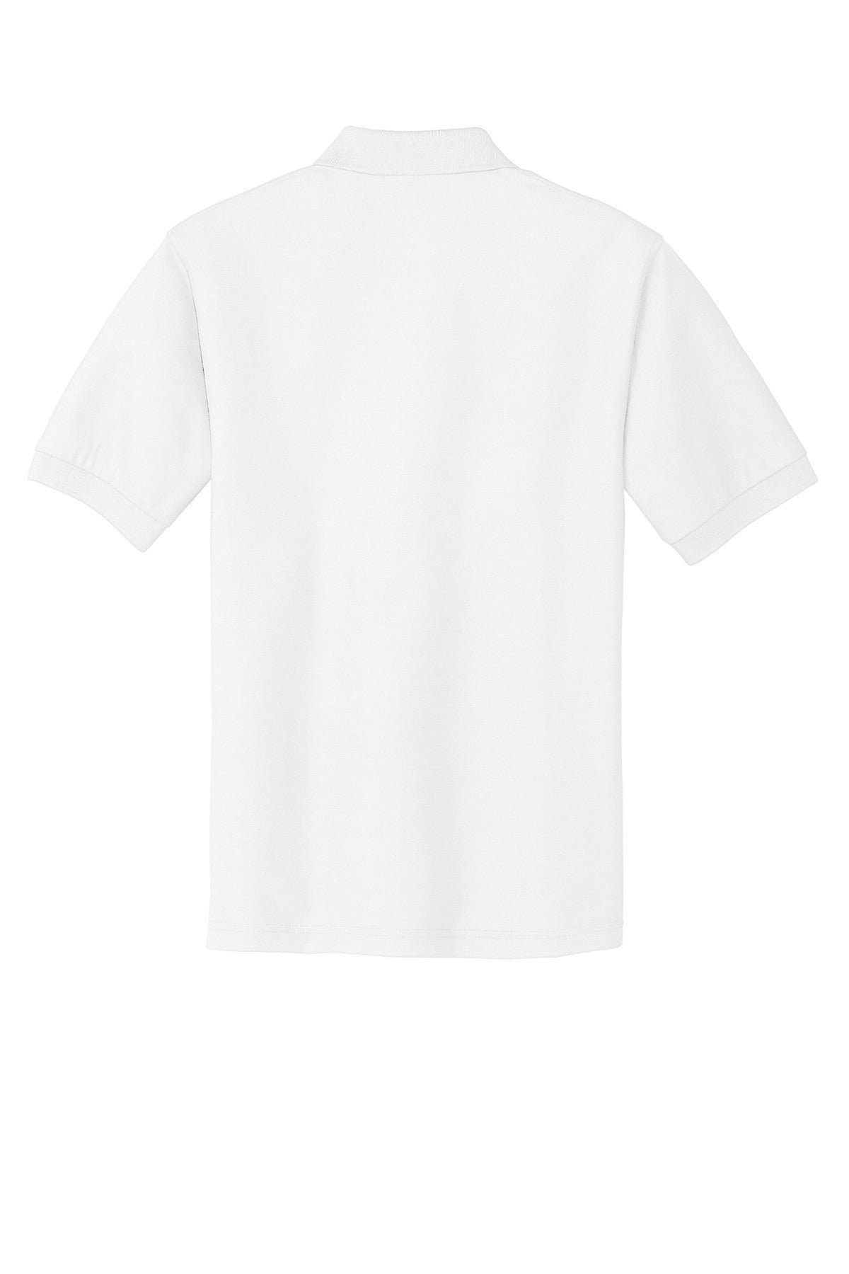Port Authority Extended Size Silk Touch Polo - White